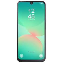 Walmart Family Mobile Samsung Galaxy A26, 5G, 128GB, Black, Prepaid Smartphone [Locked to Walmart Family Mobile] - Thumbnail 1