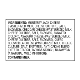 Great Value Fiesta Cheese Finely Shredded Blend, 32 oz Bag - Thumbnail 5