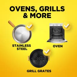 Easy-Off Heavy Duty Oven Cleaner Foam, Removes Grease & Burned-On Food, For Ovens, Grill Grates & More 14.5oz - Thumbnail 5