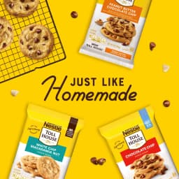 Nestle Toll House Chocolate Chip Cookie Dough, Makes 24 Cookies, 16.5 oz - Thumbnail 5