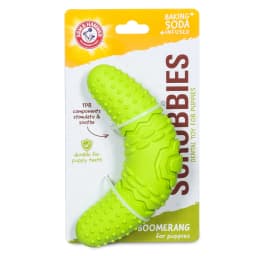 Arm & Hammer: Scrubbies Boomerang Puppy Dental Chew Toy- LRG - Thumbnail 4
