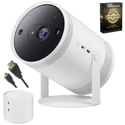 Samsung The Freestyle Projector 2nd Gen with Gaming Hub SP-LFF3CLAXXZA Bundle with Battery Base - Thumbnail 1