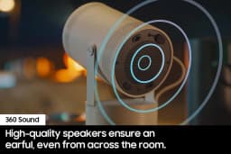 SAMSUNG 30-100" The Freestyle 2nd Gen with Gaming Hub FHD HDR Smart Portable Projector SP-LFF3CLAXXZA - Thumbnail 7