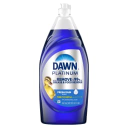 Dawn Platinum Dish Soap Liquid, Dishwashing Liquid, Grease Removal, Fresh Rain, 32.7oz - Thumbnail 10