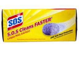 Clorox S.O.S. Steel Wool Soap Pads Reusable With Anti-Rust Protection 4 Ct 4 Pk - Thumbnail 3