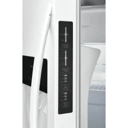 Frigidaire 223 Cu Ft Side-By-Side Refrigerator with Adjustable Storage and Ice Maker, White - Thumbnail 6