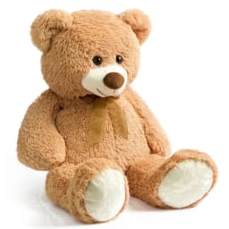 HollyHOME 36 Inch Giant Teddy Bear Big Plush Stuffed Animal Soft Cuddly Toy Gift for Girlfriend Kids Valentine's Day Tan - Thumbnail 1