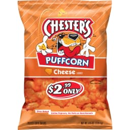 Chester's Cheese Puffcorn, 4.25 oz - Thumbnail 1