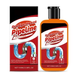 Cleaner Powerful Clog Remover Kitchen Bathroom Toilet Unclogging Wonder 100ml, Multicolor - Thumbnail 1