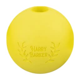 Harry Barker Durable All-Natural Rubber Balls for Dogs, 2.5" Rubber Balls, Yellow, 6 Pack Set - Thumbnail 3