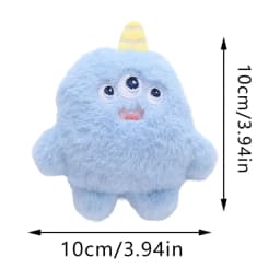 Cute Plush Chew Toy For Pet, Soft Squeaky Cartoon Character Toy, Fun Companion For Indoor Play,Interactive Pet Toys,Gifts for Pets and Pet - Thumbnail 2