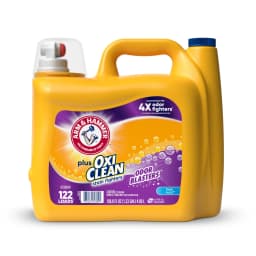 ARM & HAMMER Plus OxiClean with Odor Blasters Liquid Detergent, Fresh Burst, 158.6 fl oz, 122 Loads - Thumbnail 13