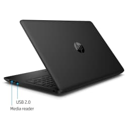 HP 15.6" Laptop, AMD Ryzen 3 2200, 1TB HDD, 4GB SDRAM, Jet Black, 15-DB0066WM - Thumbnail 7