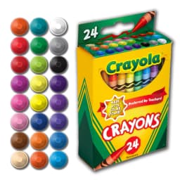 Crayola Crayons, 24 Count, Back to School Supplies, Classroom Must Haves for Teachers, Classic Colors, Gifts, 3+ - Thumbnail 4