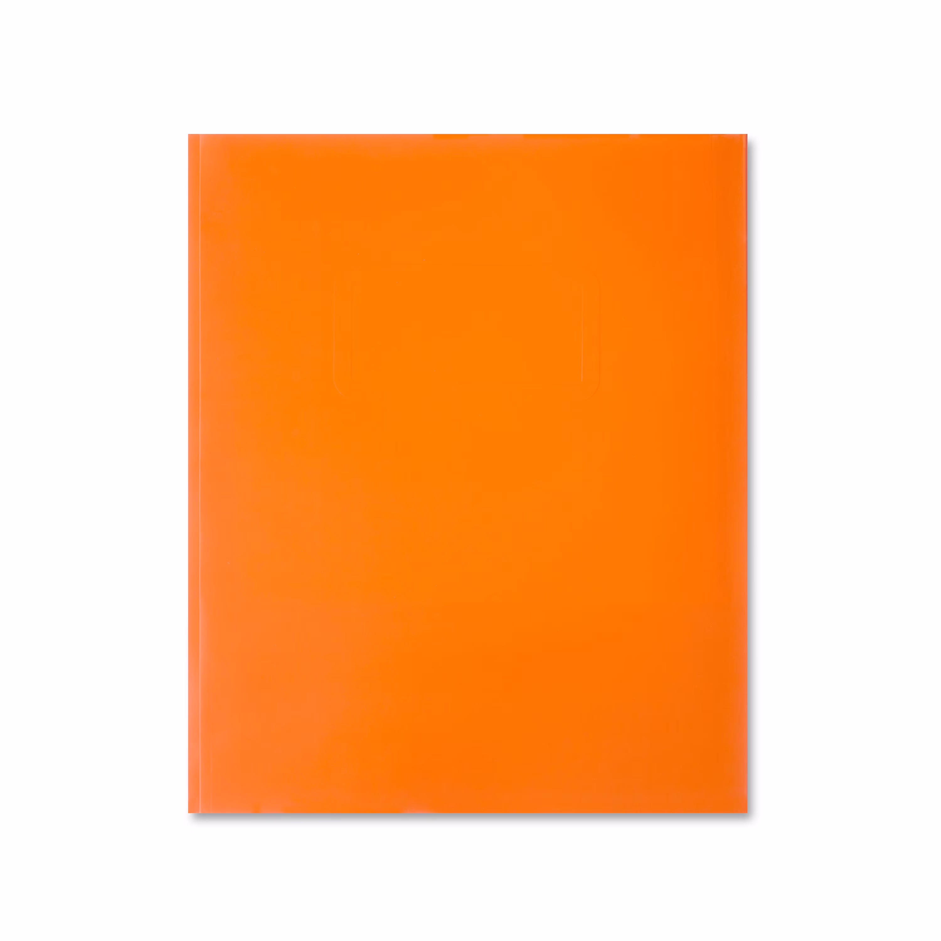 Pen+Gear Letter Size 3-Prong Paper Folder, 9.5" x 11.5", Orange - Thumbnail 1