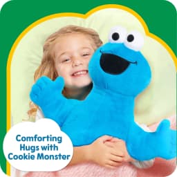 Sesame Street Large Plush Cookie Monster Baby and Toddler Toys, Ages 18 Months - Thumbnail 4
