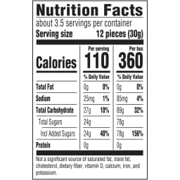 SOUR PATCH KIDS Soft & Chewy Gummy Candy, 3.5 oz - Thumbnail 3