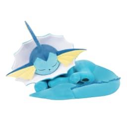 Pokemon Vaporeon Sleeping Plush - 18 inch Premium Plush in Sleeping Pose - Thumbnail 1