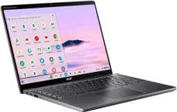 Acer - Chromebook Plus Spin 714 Laptop with Google AI 14" WUXGA Touch - Intel Core Ultra 5 115U 8GB LPDDR5 256GB SSD - Thumbnail 4
