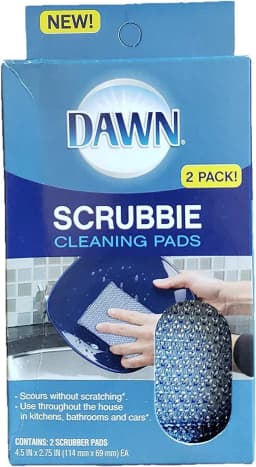 Dawn Scrubbie Cleaning Pads, 2 Ct - Thumbnail 1