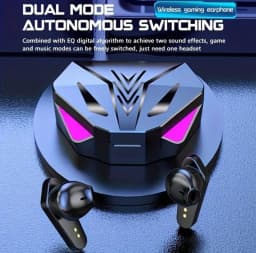 RHEA- Futuristic Style Gaming Earbuds - Thumbnail 3
