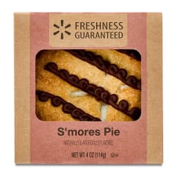Freshness Guaranteed 4" S'mores Mini Baked Pie, 4 oz (Shelf Stable), Paperboard Box - Thumbnail 1
