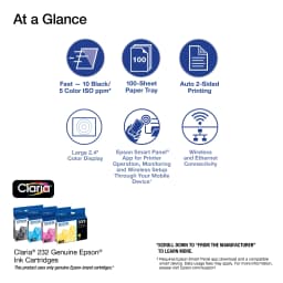 Epson Expression Home XP-4205 Wireless Color Printer with Scanner and Copier, Automatic 2-Sided Printing - Thumbnail 3