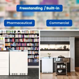 Conserv 3.9 Cu.Ft. Compact Commercial Pharmaceutical Refrigerator with WiFi, Temperature Alarm, 110V Corded, White - Thumbnail 15