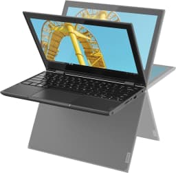 Lenovo 300e Gen 2 11.6" Touchscreen Convertible 2 in 1 Laptop - Intel Celeron N4100 Quad-core 4GB RAM 128GB SSD Windows - Thumbnail 1
