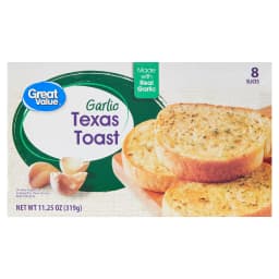 Great Value Garlic Texas Toast, 11.25 oz, 8 Count (Frozen) - Thumbnail 1