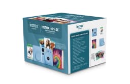 Fujifilm instax Mini SE Instant Camera Bundle with Case, 10 Pack Film, Album, and Frame Stickers, Light Blue (Value Bundle) - Thumbnail 13