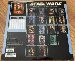 Star Wars Attack of Clones Movie 2002 2003 calendar Hayden Christensen Anakin Skywalker cover - Thumbnail 2