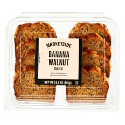 Marketside Banana Nut Sliced Cake, 14.1 oz, 8 Count - Thumbnail 1
