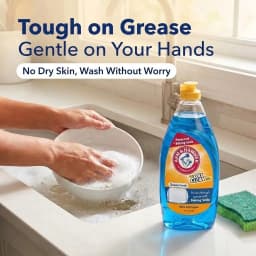 Arm & Hammer + Oxi Clean Ultra Dish Liquid Soap, Ocean Fresh, 10.1 oz - Thumbnail 8