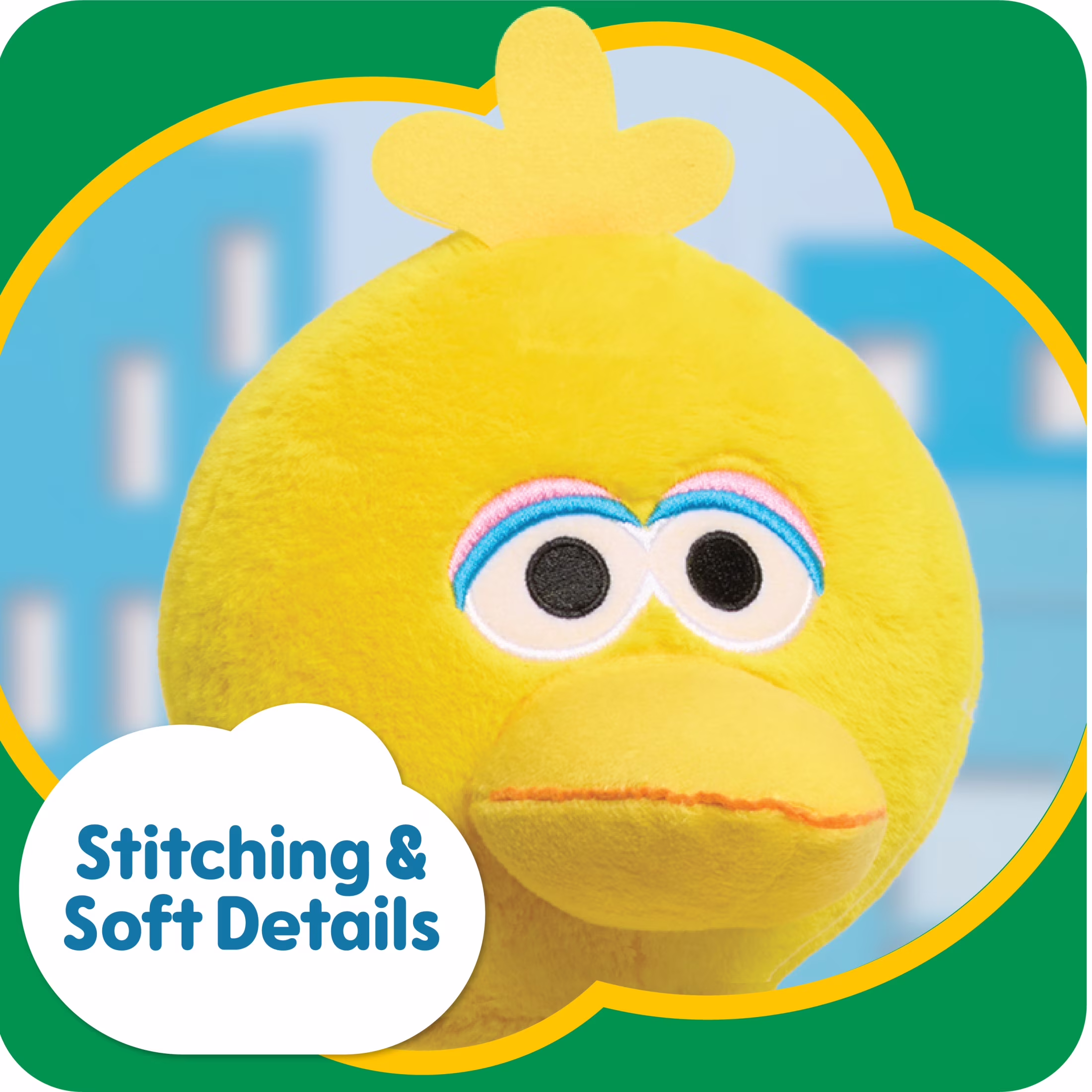 Sesame Street Large Plush Big Bird Baby and Toddler Toys - Thumbnail 2