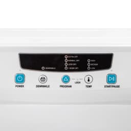 Magic Chef Compact 3.5 cu. ft. Electric Dryer in White in White - Thumbnail 3