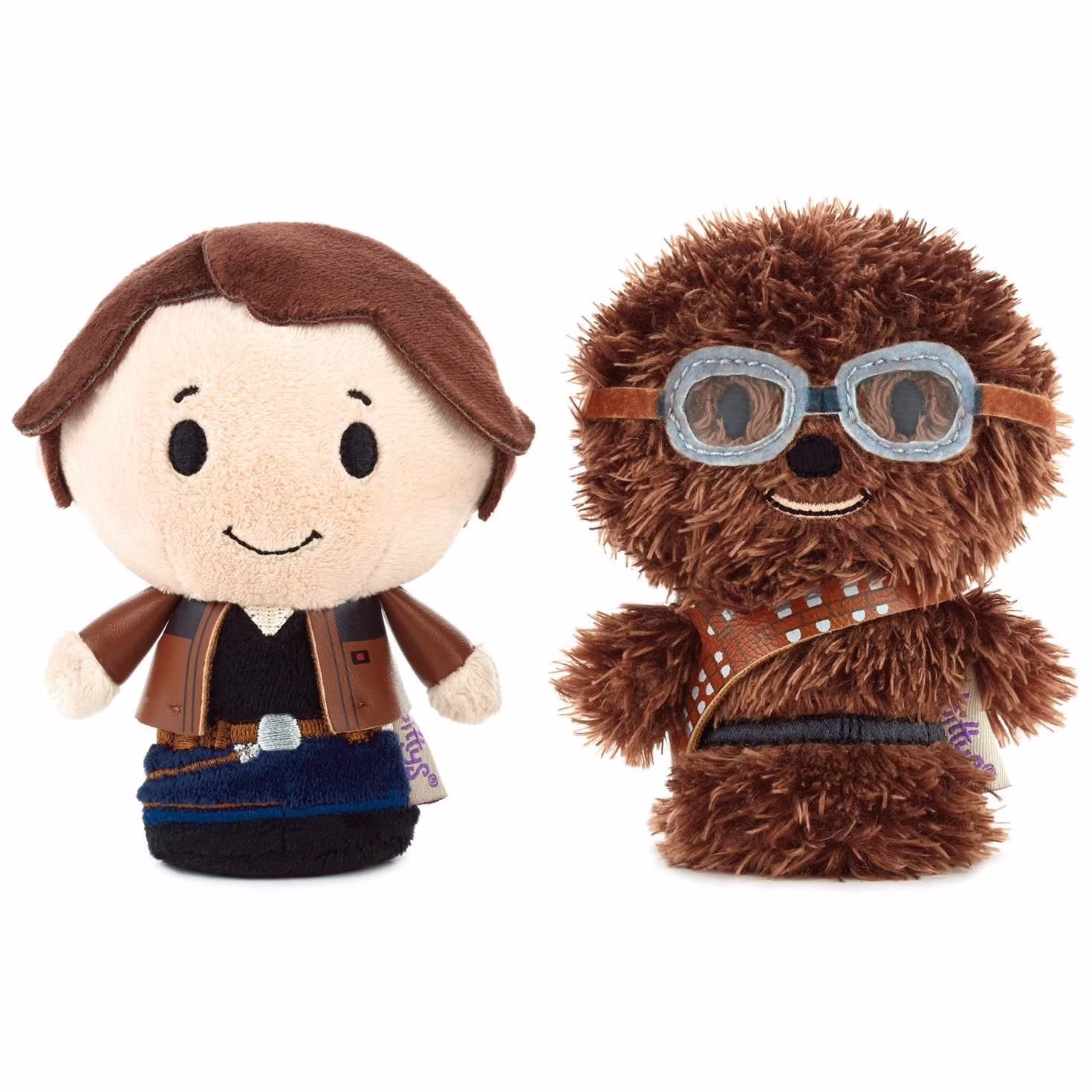 itty bittys Solo: A Star Wars Story Han Solo and Chewbacca Stuffed Animals, Set of 2 Itty Bittys Movies TV; Sci-Fi - Thumbnail 1