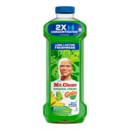 Mr. Clean 2X Concentrated Floor Cleaner, All Purpose Cleaner, Mop Soap, Gain Original, 23 fl oz - Thumbnail 8