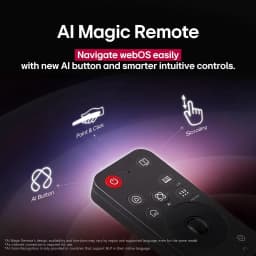 LG 42-Inch Class OLED evo AI Super Upscaling 4K C5 Series Smart TV w/Dolby Atmos & Vision, HDR10, Filmmaker Mode - Thumbnail 14