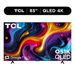 TCL 85" Q Series QLED 4K UHD HDR Smart Google TV (NEW 2025) - Dolby Vision, Dolby Atmos, Motion Rate 240, HDR 10+ - Thumbnail 1