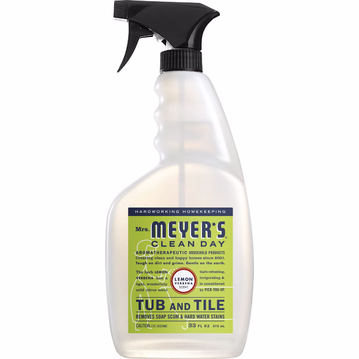 Mrs. Meyer's Clean Day Tub and Tile Cleaner, Lemon Verbena, 33 fl oz - Thumbnail 1