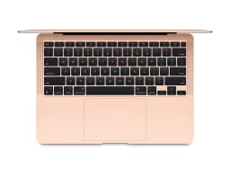 Restored Apple 13.3" MacBook Air Apple M1 Chip 8-Core CPU 7-Core GPU 8GB RAM 256GB SSD Turkish Language Keyboard - Gold - Thumbnail 2