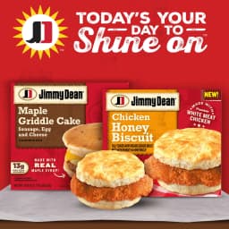 Jimmy Dean Frozen Breakfast Sandwich, Chicken Honey Biscuit, 4 Count - Thumbnail 8