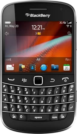 BlackBerry Bold 9900 Cell Phones (Unlocked), Black (Restored) - Thumbnail 1