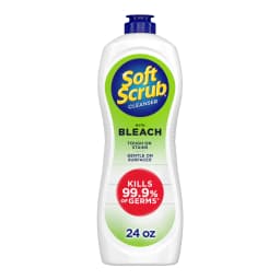 Soft Scrub Cleanser with Bleach, Multi-Surface Cleaner for Bathroom, Germ-Kill, 24oz - Thumbnail 1