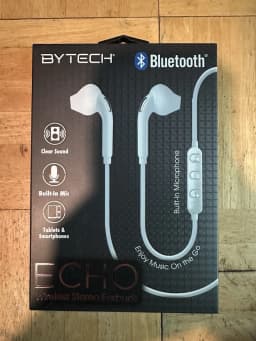 RHEA- Bytech Echo Wireless Bluetooth Earbuds Brand New - Thumbnail 2