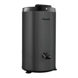 Panda 22lbs Portable Spin Dryer, Stainless Steel Drum, 3200RPM Spin Speed, Gravity Drain, Dark Gray - Thumbnail 1