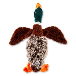 Vibrant Life Multicolor Duck Plush Dog Toy with Honking Squeaker, Chew Level 1 - Thumbnail 1