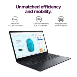 Lenovo Professional Laptop 15.6 inch FHD Touchscreen, 13th gen Intel Core i5, 16GB RAM, 1TB PCIe SSD - Thumbnail 4