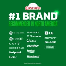 Cascade Complete Dishwasher Detergent Fresh, 33ct - Thumbnail 6